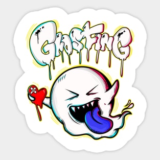 GHOSTING APPAREL Sticker